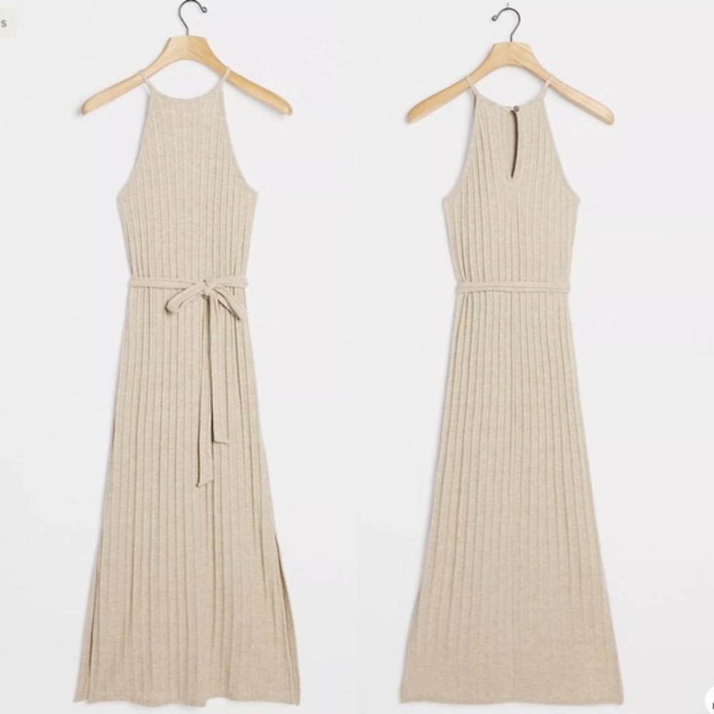 NWT Anthropologie Caroline Knit Midi Dress